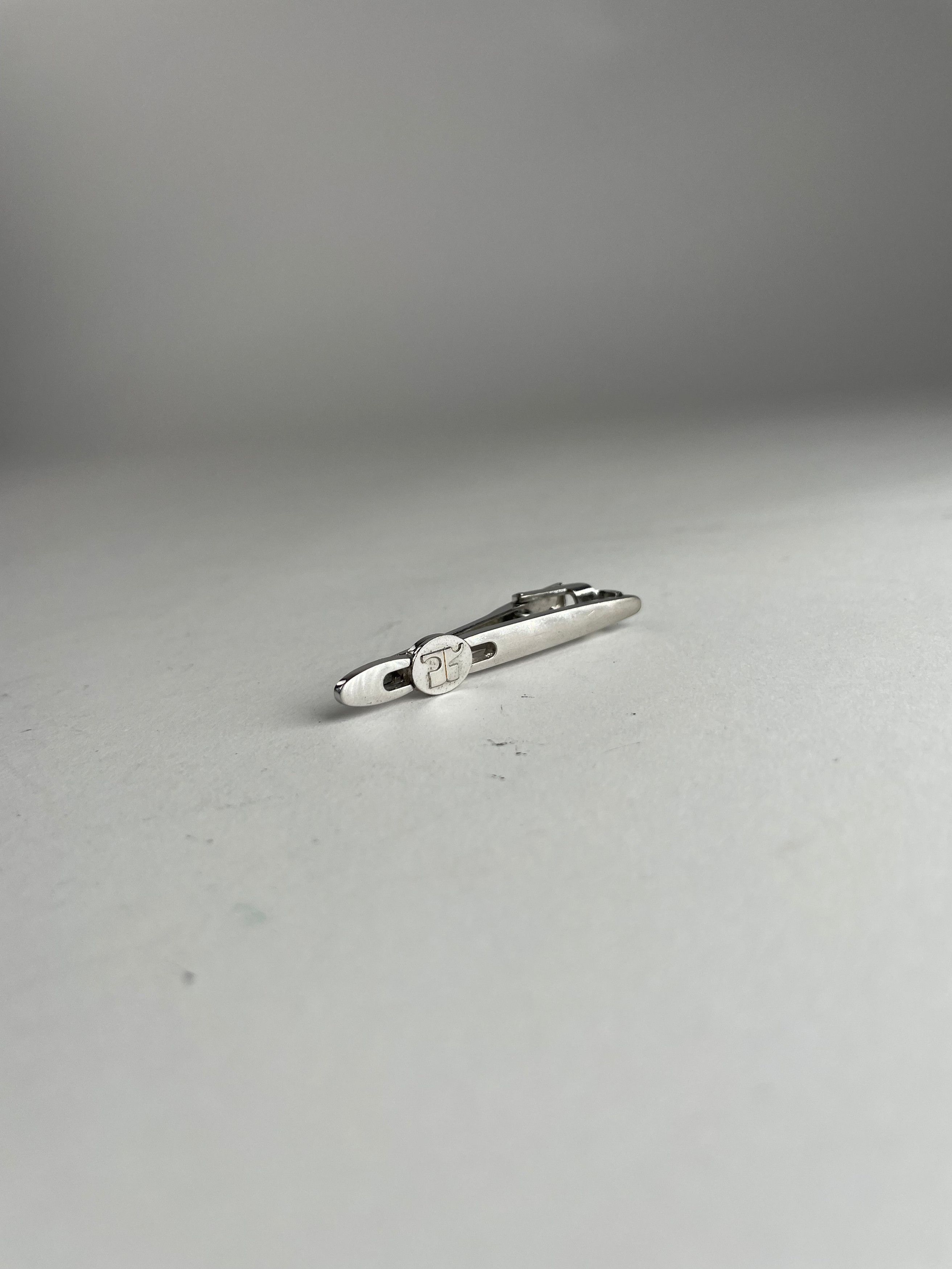 Courreges Vintage Tie / Money Clamp Silver Size ONE SIZE - 5 Thumbnail
