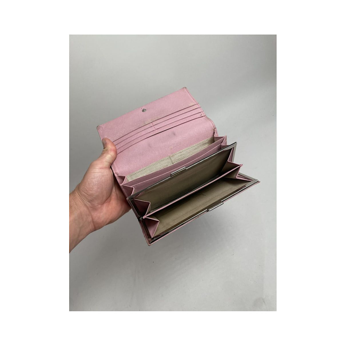 Burberry Pink Leather Wallet Size ONE SIZE - 5 Thumbnail