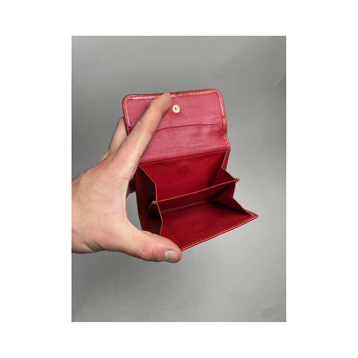 Roberta di Camerino Red Leather Wallet Size ONE SIZE - 3 Thumbnail