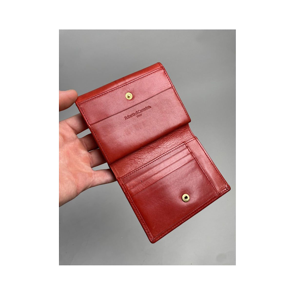 Roberta di Camerino Red Leather Wallet Size ONE SIZE - 4 Thumbnail