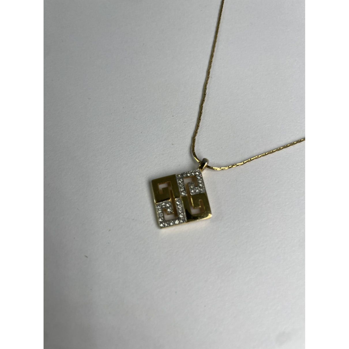 Givenchy Gold Steel Necklace Size ONE SIZE - 2 Thumbnail