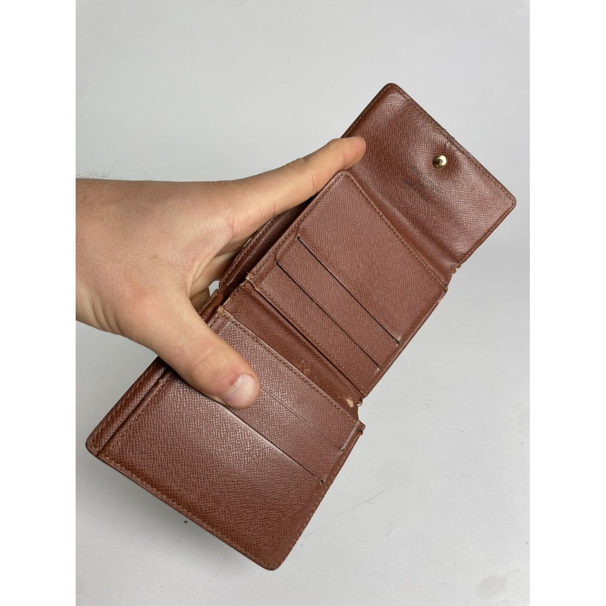 Louis Vuitton Flore Brown Leather Wallet Size ONE SIZE - 4 Thumbnail