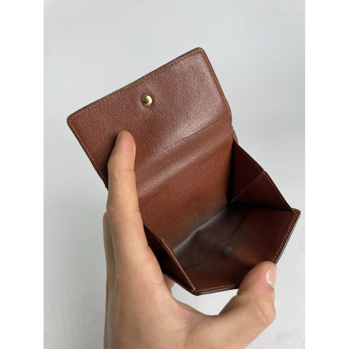 Louis Vuitton Flore Brown Leather Wallet Size ONE SIZE - 3 Thumbnail