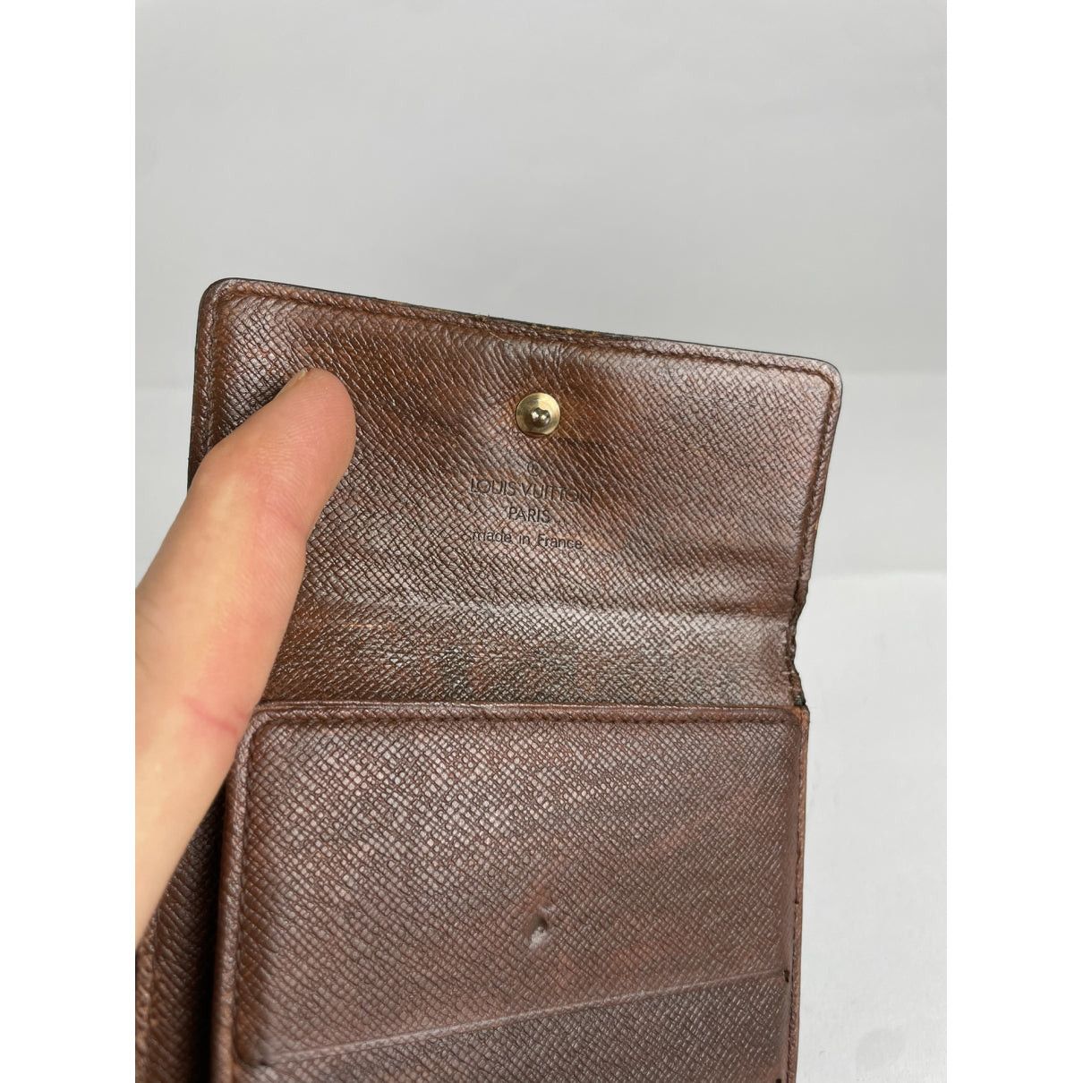 Louis Vuitton Flore Brown Leather Wallet Size ONE SIZE - 4 Thumbnail