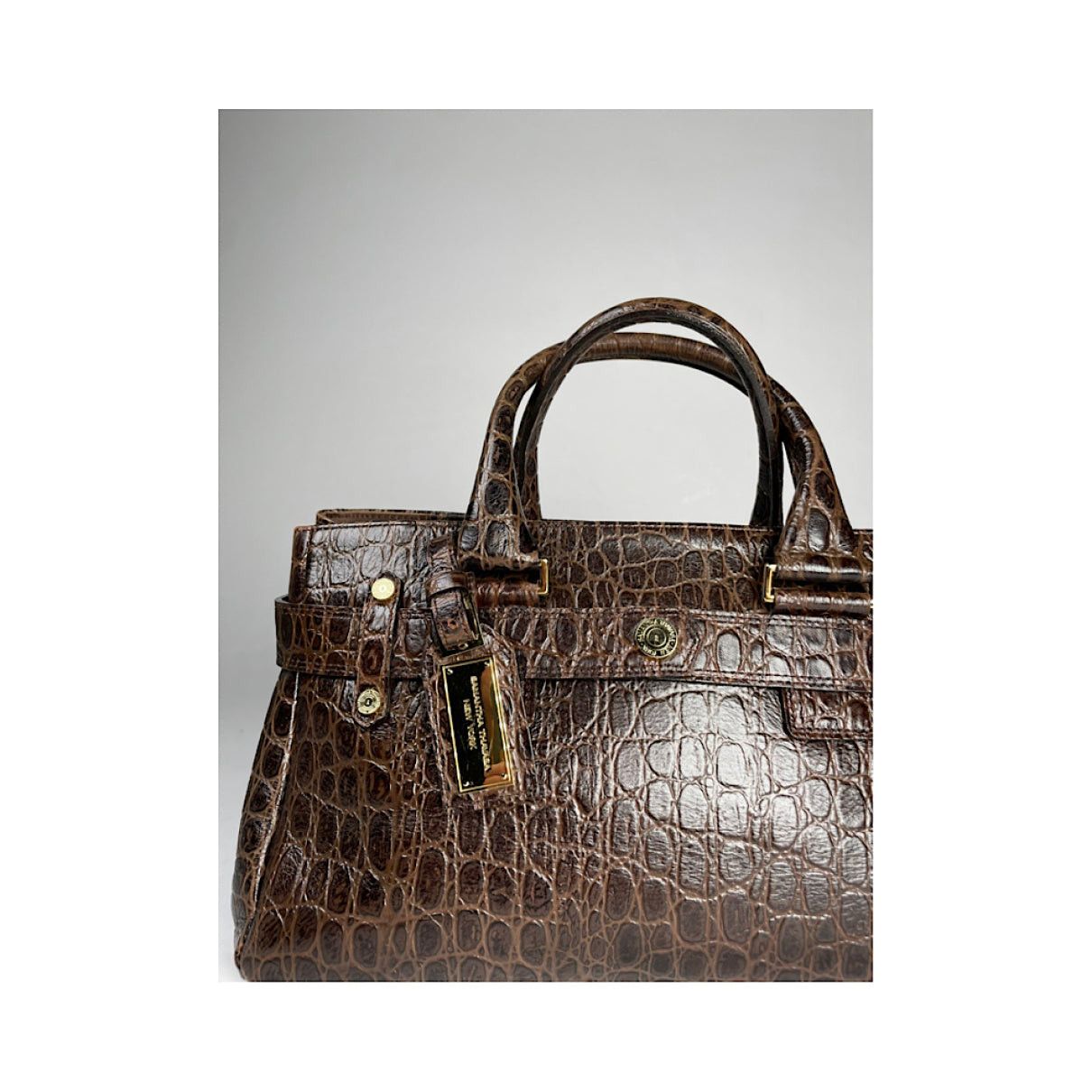 Other Samantha Thavasa Brown Leather Handbag Size ONE SIZE - 5 Thumbnail