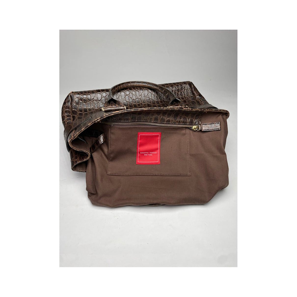 Other Samantha Thavasa Brown Leather Handbag Size ONE SIZE - 3 Thumbnail