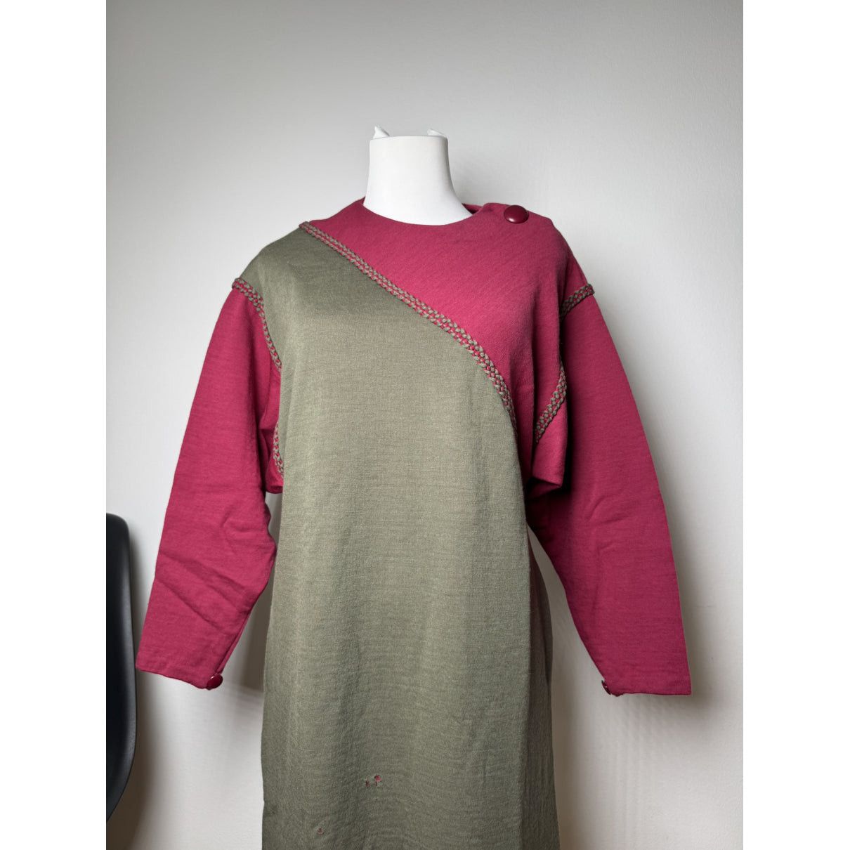 Dior Purple Cotton - Elasthane Dresse Size M / US 6-8 / IT 42-44 - 2 Thumbnail
