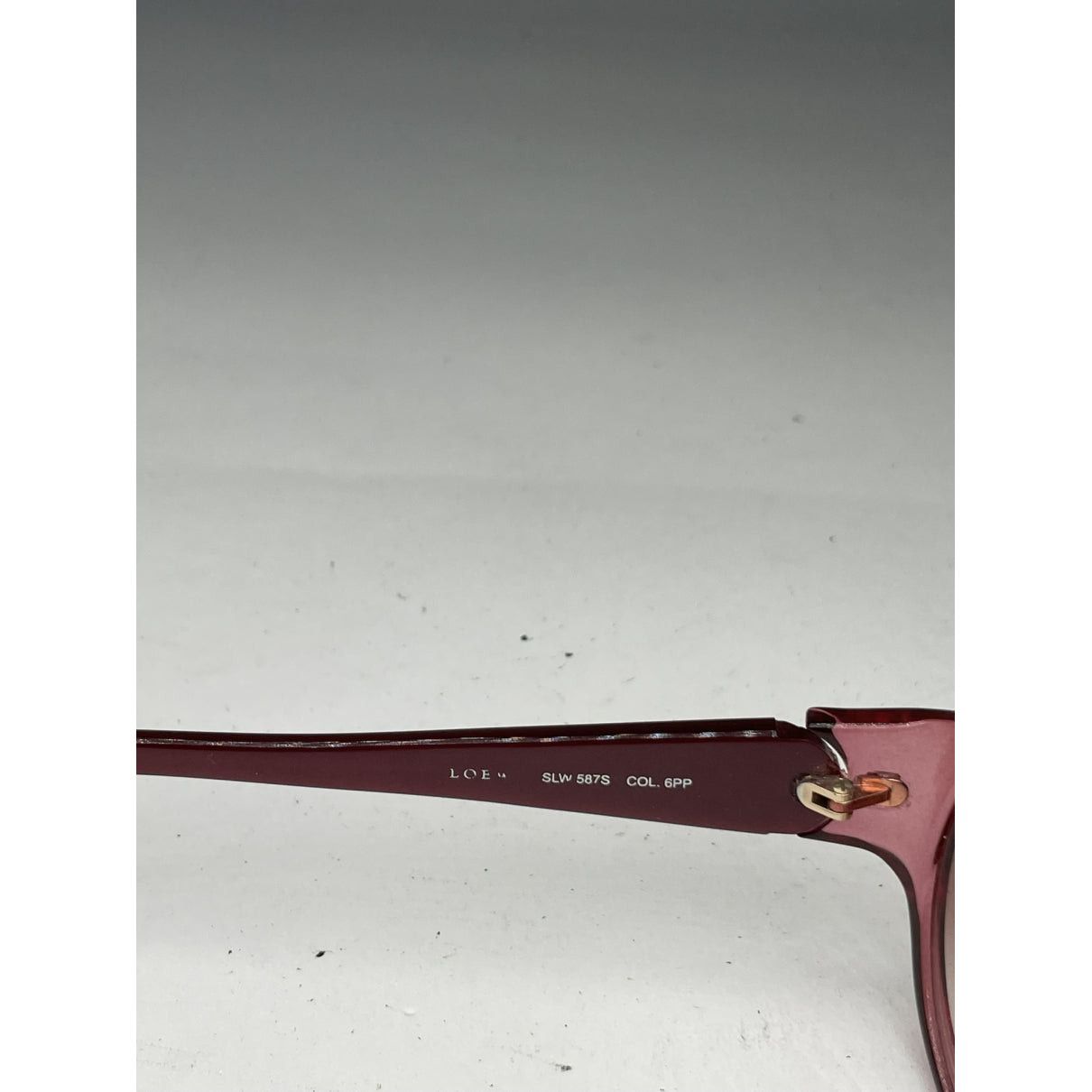 Loewe Purple Plastic Sunglasses Size ONE SIZE - 2 Thumbnail