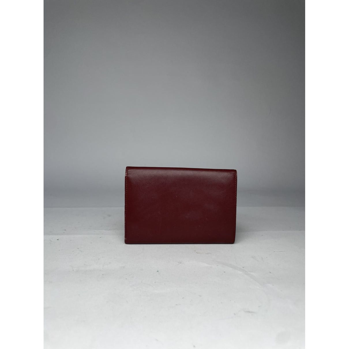 Cartier Burgundy Patent Leather Wallet Size ONE SIZE - 2 Thumbnail