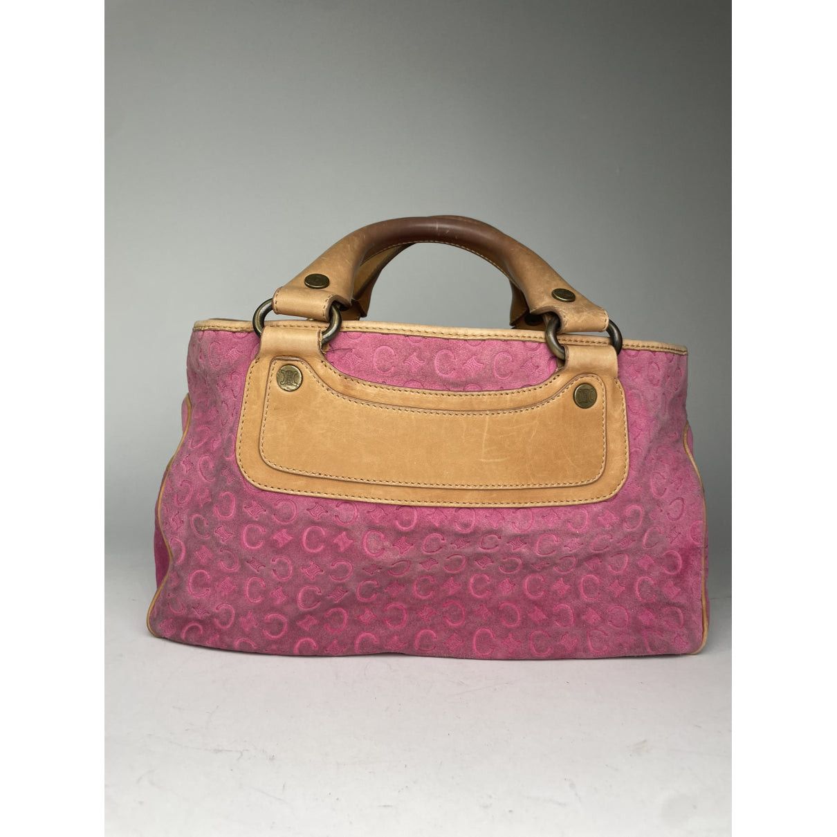 Celine Boogie Pink Leather Handbag Size ONE SIZE - 4 Thumbnail