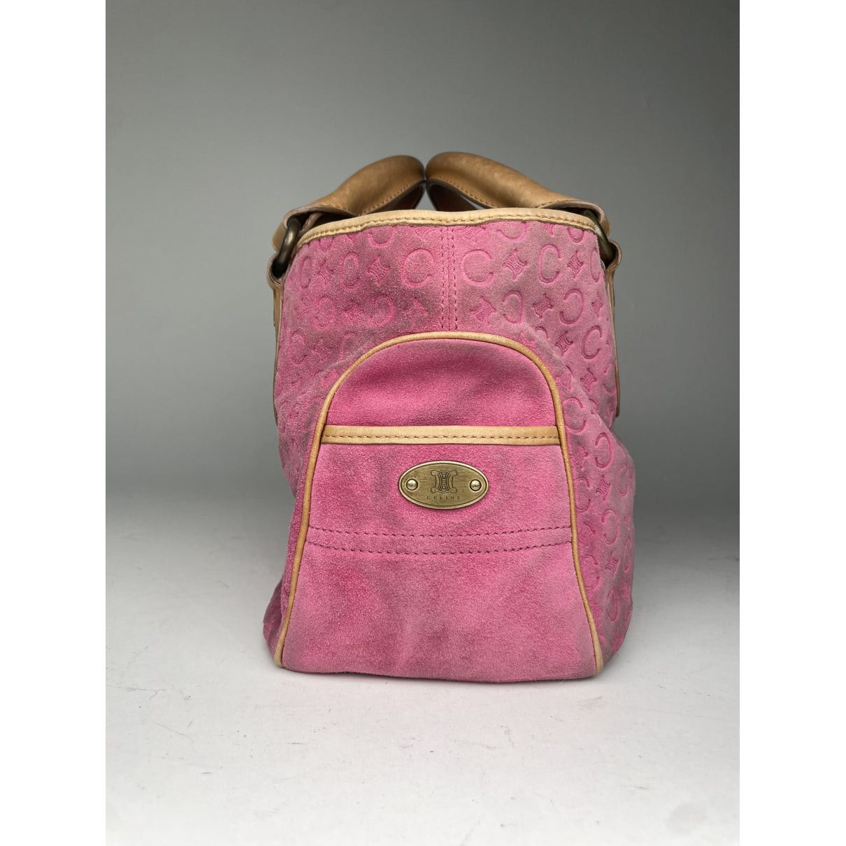 Celine Boogie Pink Leather Handbag Size ONE SIZE - 3 Thumbnail