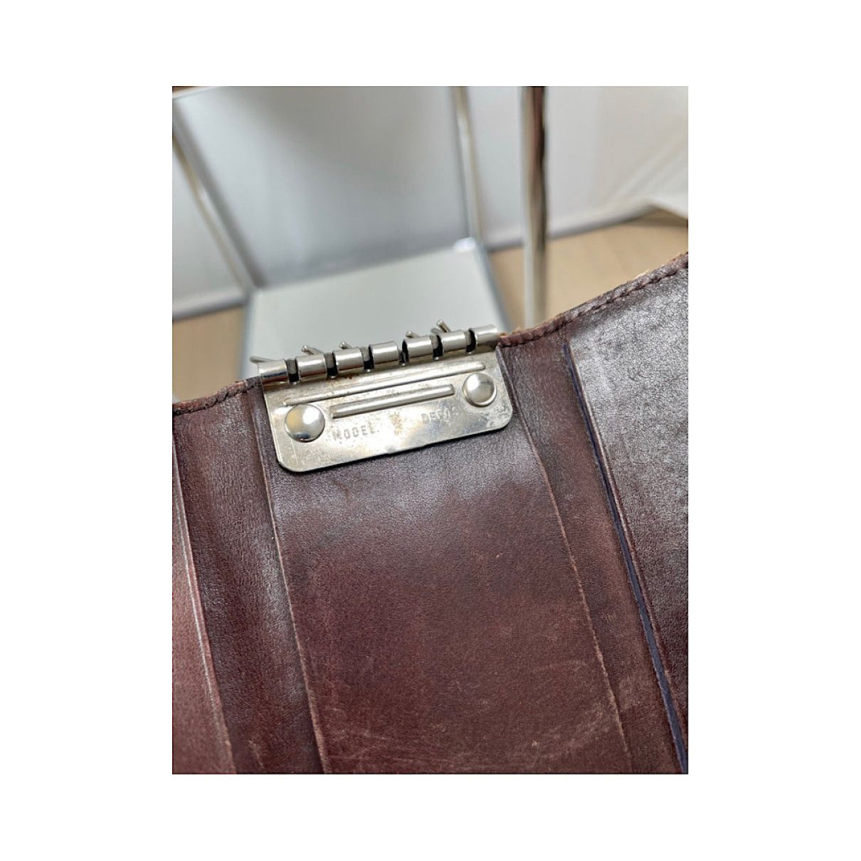Prada Grey Leather Purse Size ONE SIZE - 2 Thumbnail