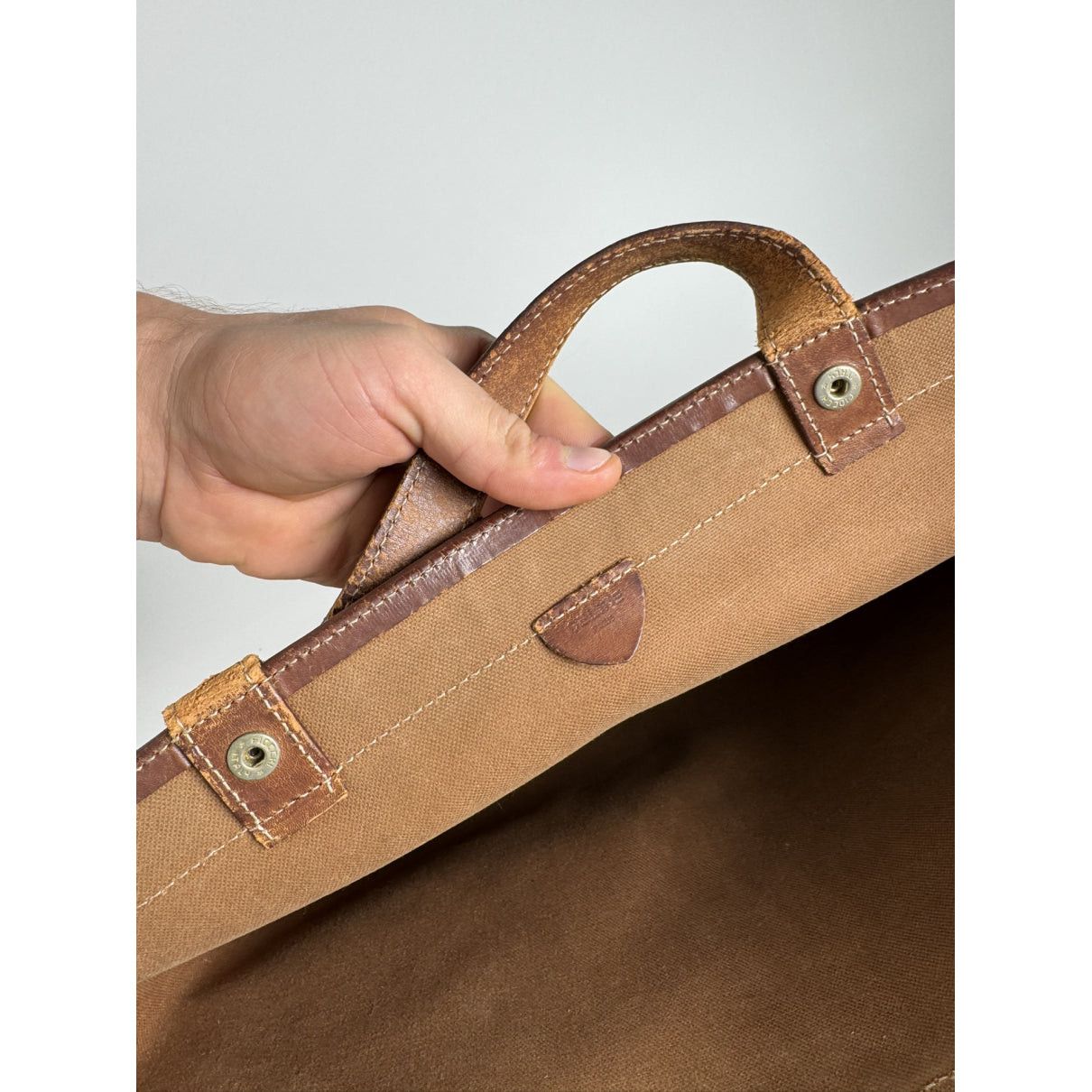 Celine SAC SEAU Beige Leather Handbag Size ONE SIZE - 3 Thumbnail