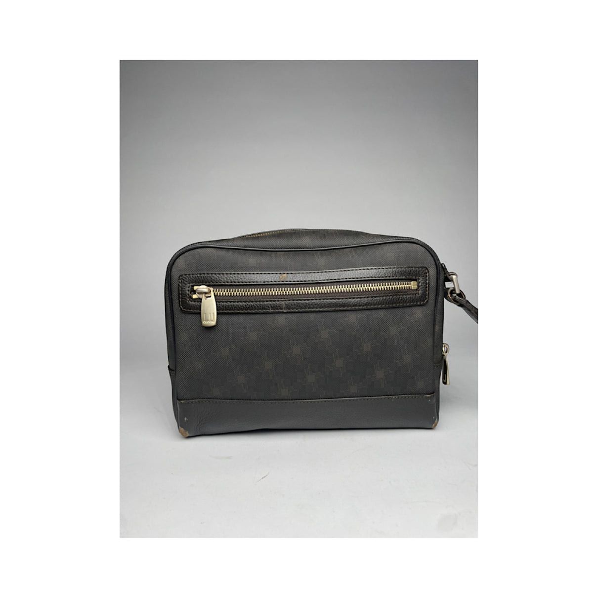 Alfred Dunhill Black Leather Handbag Size ONE SIZE - 5 Thumbnail