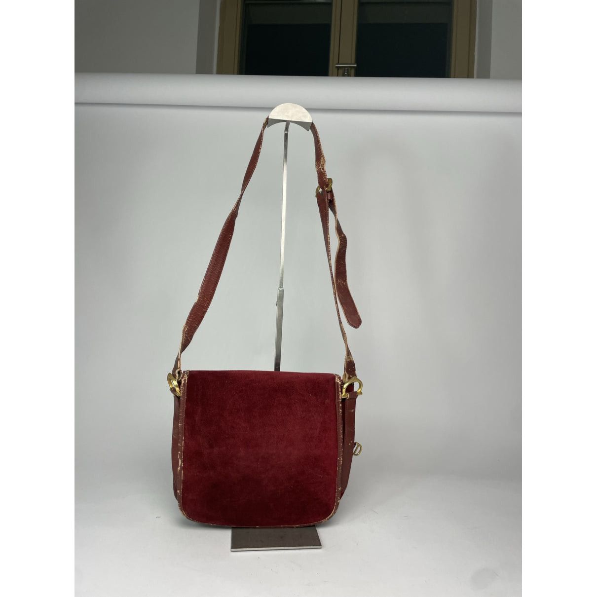 Cartier Burgundy Leather Handbag Size ONE SIZE - 3 Thumbnail