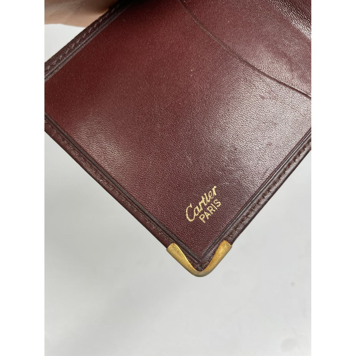 Cartier Burgundy Patent Leather Purse Size ONE SIZE - 4 Thumbnail