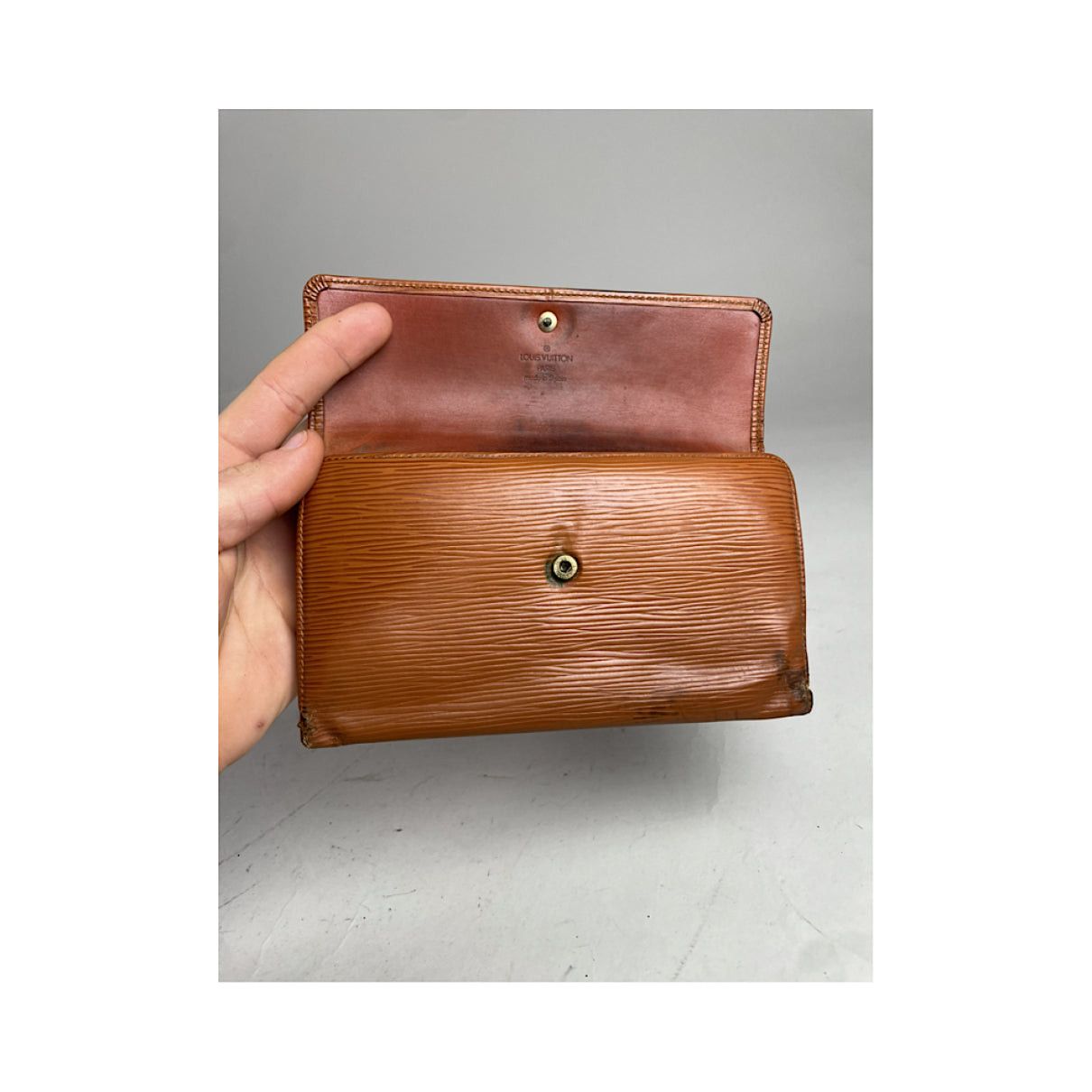 Louis Vuitton Louise Brown Leather Wallet Size ONE SIZE - 4 Thumbnail