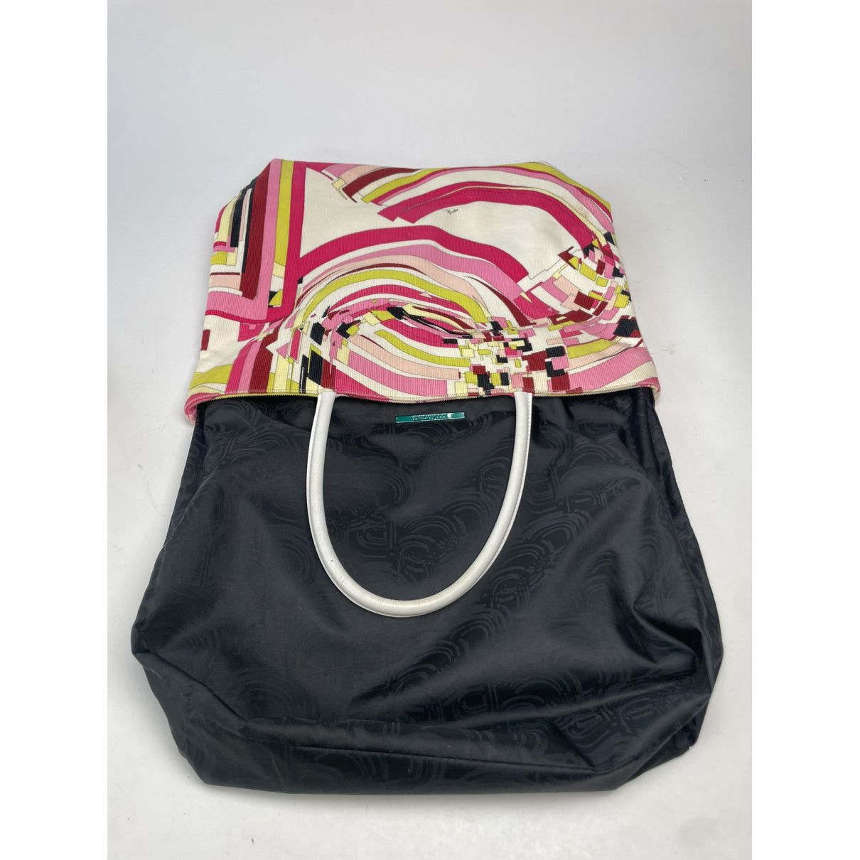 Emilio Pucci Multicolour Cotton Handbag Size ONE SIZE - 2 Thumbnail
