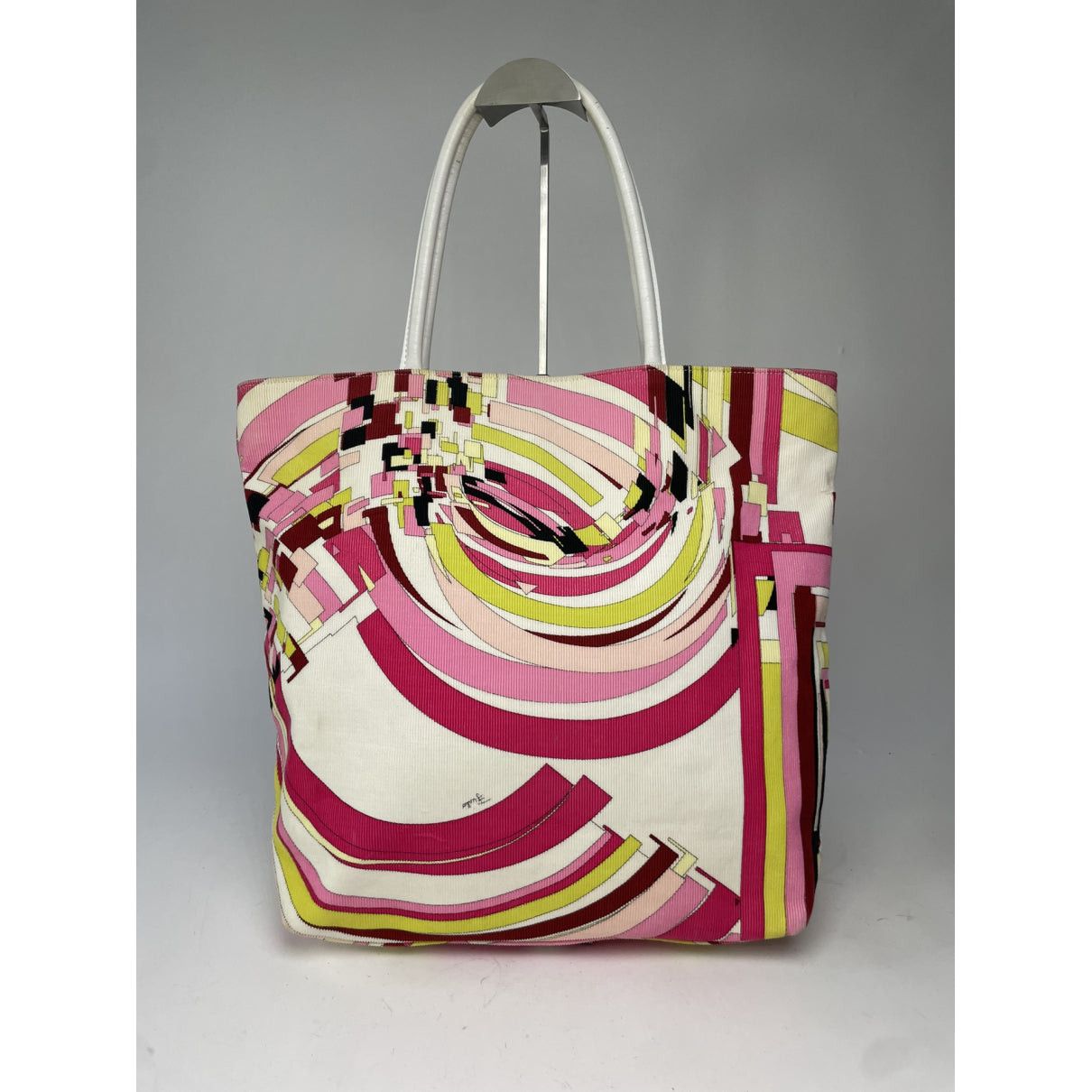 Emilio Pucci Multicolour Cotton Handbag Size ONE SIZE - 4 Thumbnail