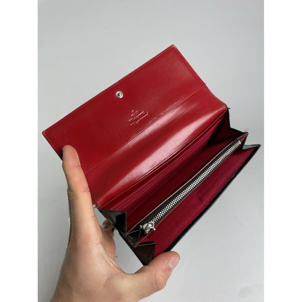 Vivienne Westwood Black Leather Wallet Size ONE SIZE - 3 Thumbnail