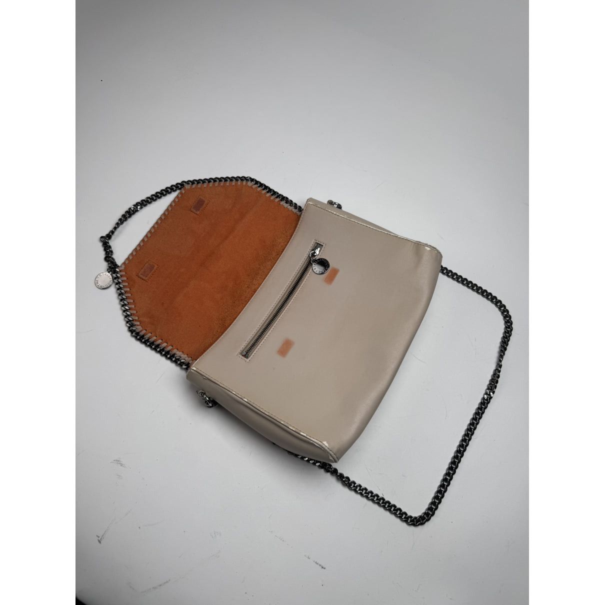 Stella McCartney Falabella Pink Leather Handbag Size ONE SIZE - 3 Thumbnail