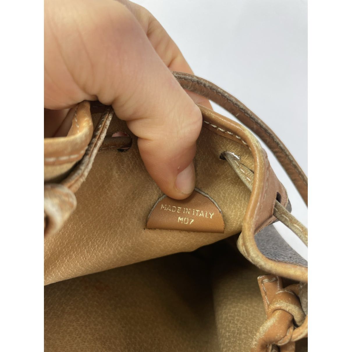 Celine SAC SEAU Brown Leather Handbag Size ONE SIZE - 3 Thumbnail