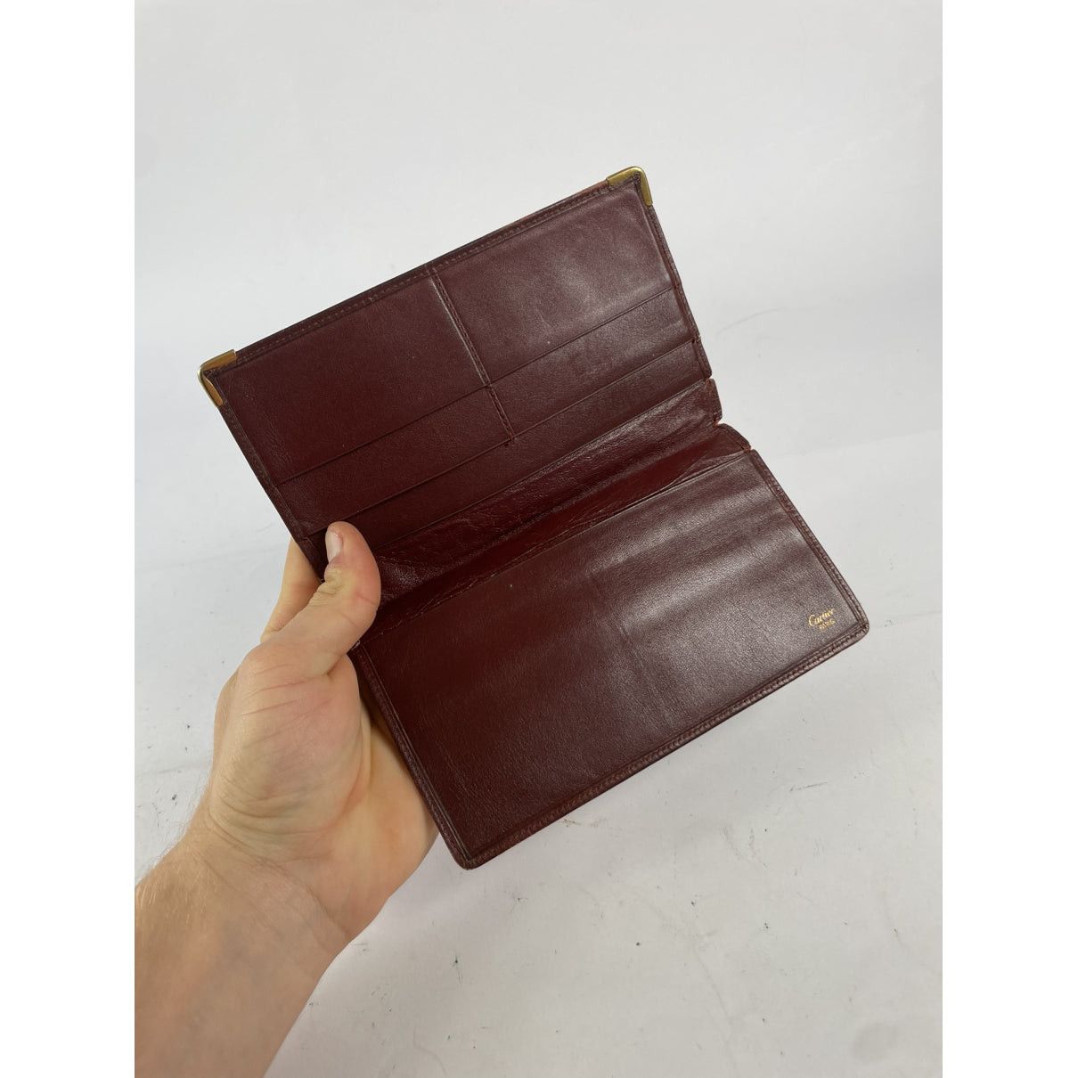 Cartier Burgundy Patent Leather Purse Size ONE SIZE - 5 Thumbnail
