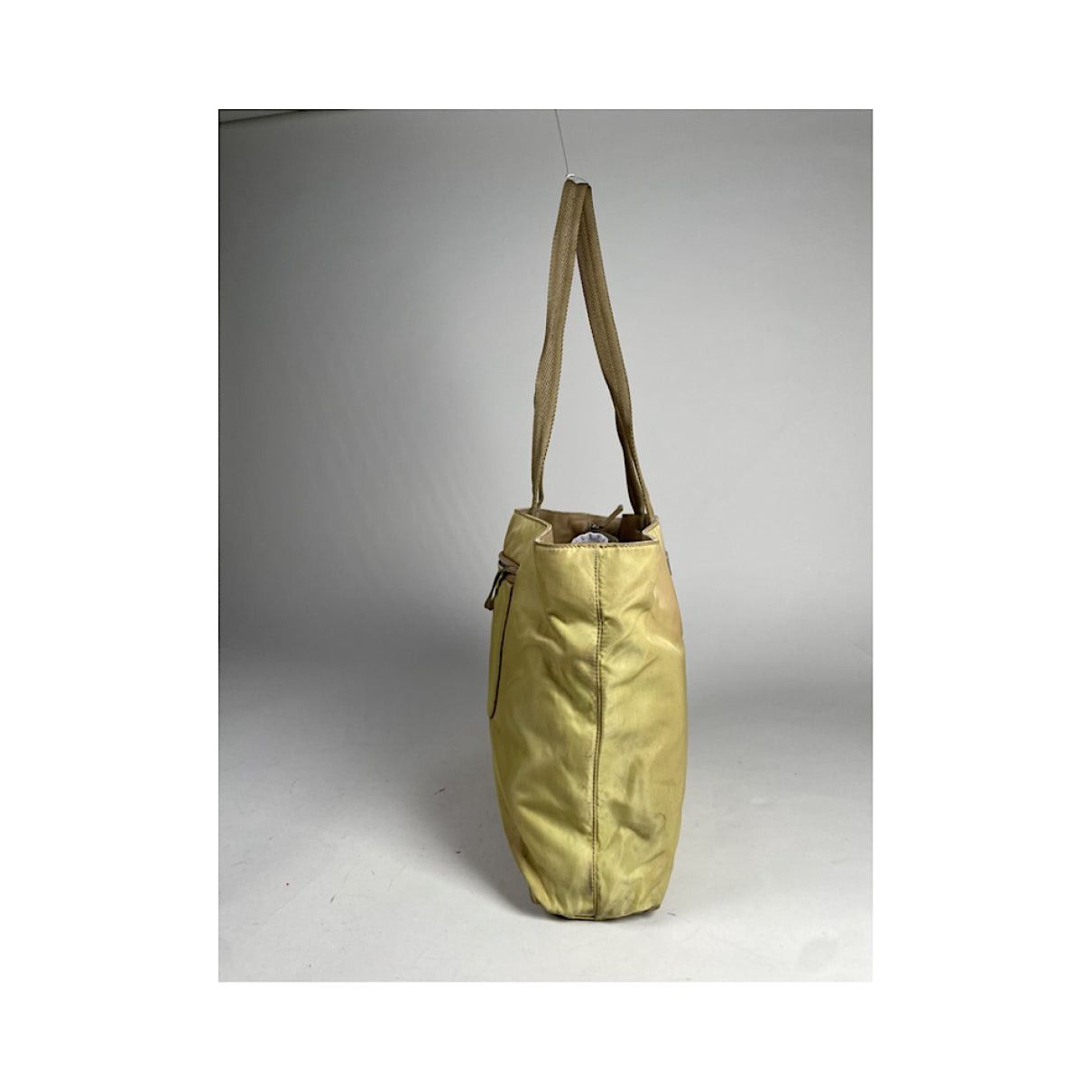Prada Re-Edition 2005 Zip Yellow Polyester Handbag Size ONE SIZE - 5 Thumbnail