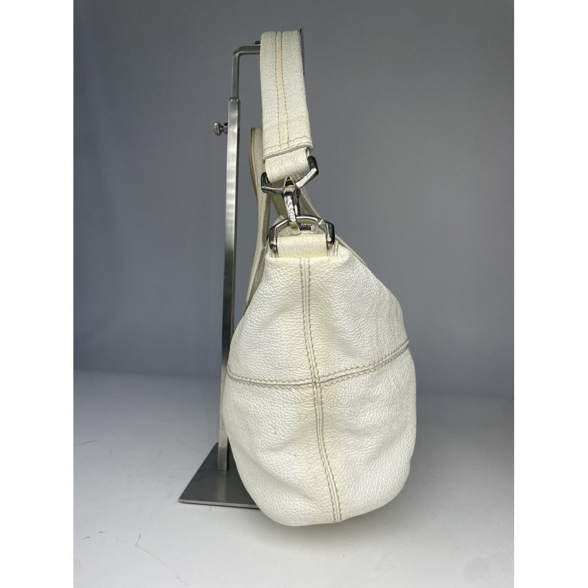 Givenchy Nightingale White Leather Handbag Size ONE SIZE - 4 Thumbnail