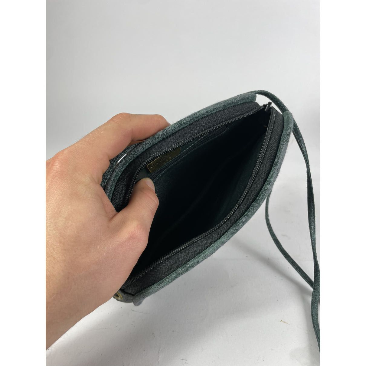 Givenchy Pocket Mini Green Leather Handbag Size ONE SIZE - 3 Thumbnail