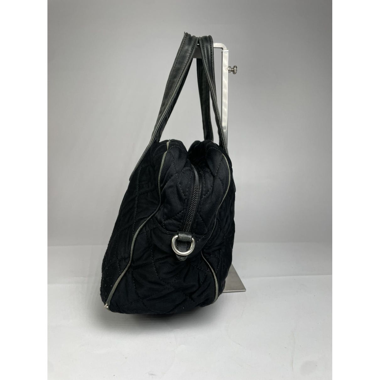 Prada Re-Edition 2000 Black Polyester Handbag Size ONE SIZE - 4 Thumbnail