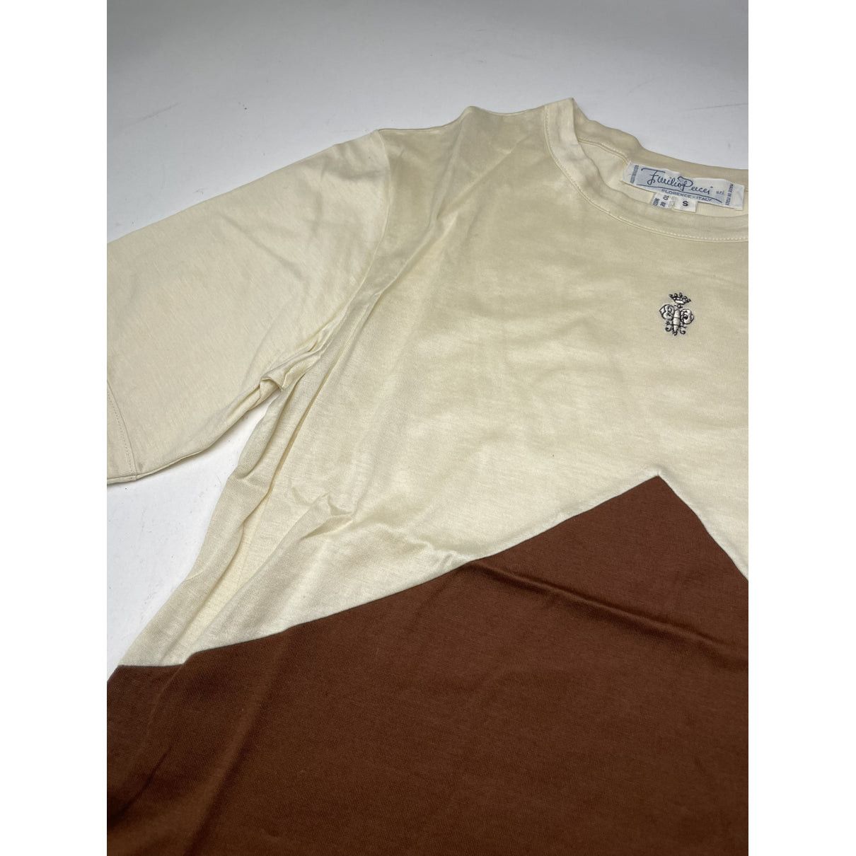 Emilio Pucci Beige Wool Top Size S / US 4 / IT 40 - 2 Thumbnail
