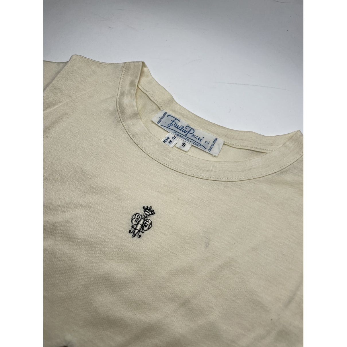 Emilio Pucci Beige Wool Top Size S / US 4 / IT 40 - 3 Thumbnail