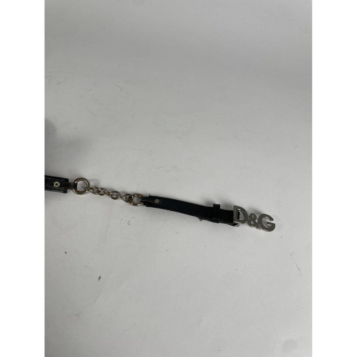 Dolce & Gabbana D&G Black Leather Belt Size ONE SIZE - 2 Thumbnail