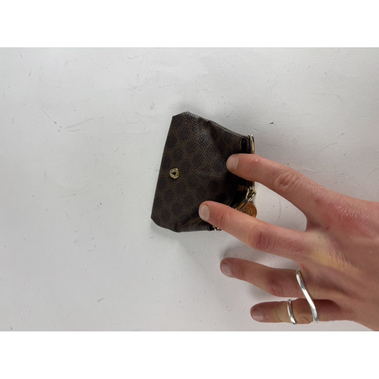 Celine Brown Leather Purse Size ONE SIZE - 5 Thumbnail