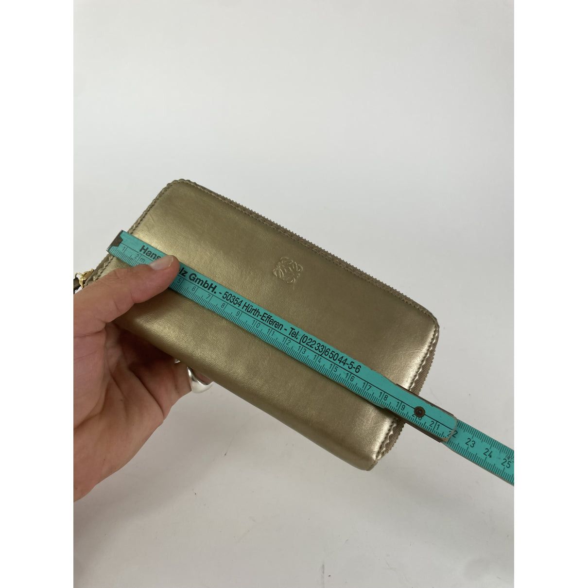 Loewe Puzzle Gold Leather Wallet Size ONE SIZE - 5 Thumbnail