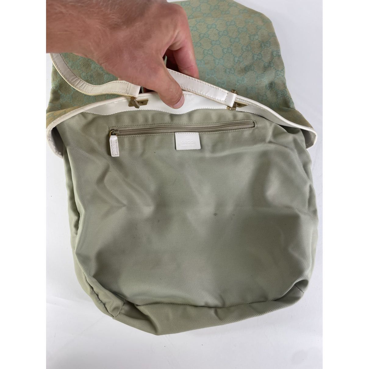 Gucci Jackie Vintage Other Cotton Handbag Size ONE SIZE - 2 Thumbnail