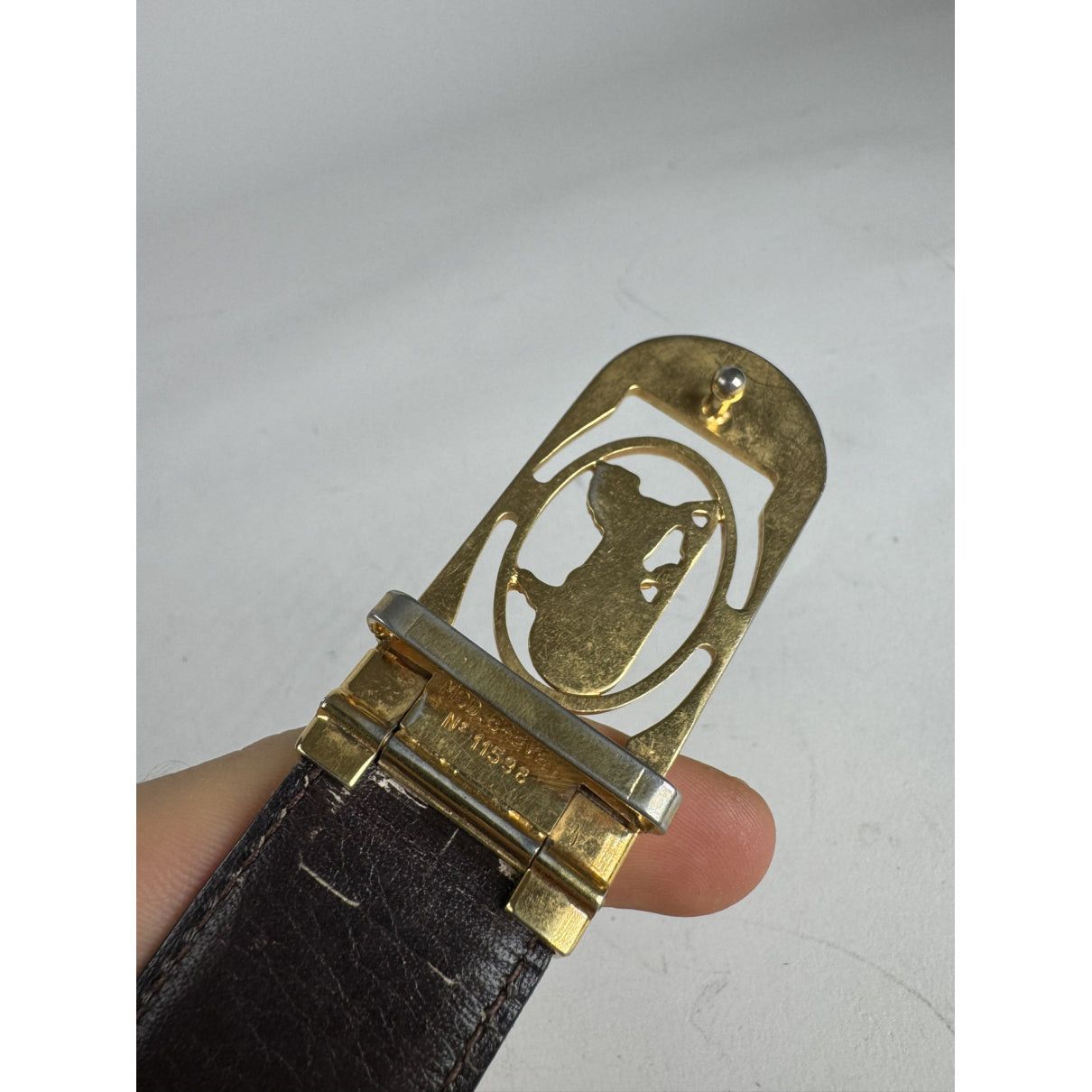 Celine Black Leather Belt Size ONE SIZE - 3 Thumbnail
