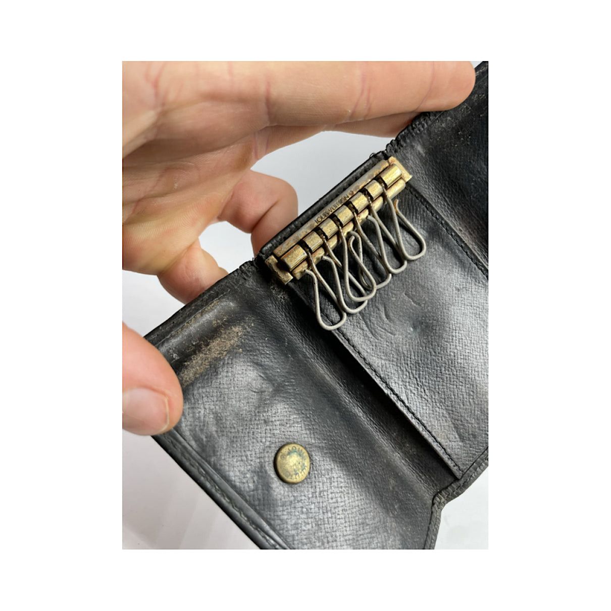 Louis Vuitton Lockme Black Leather Purse Size ONE SIZE - 5 Thumbnail
