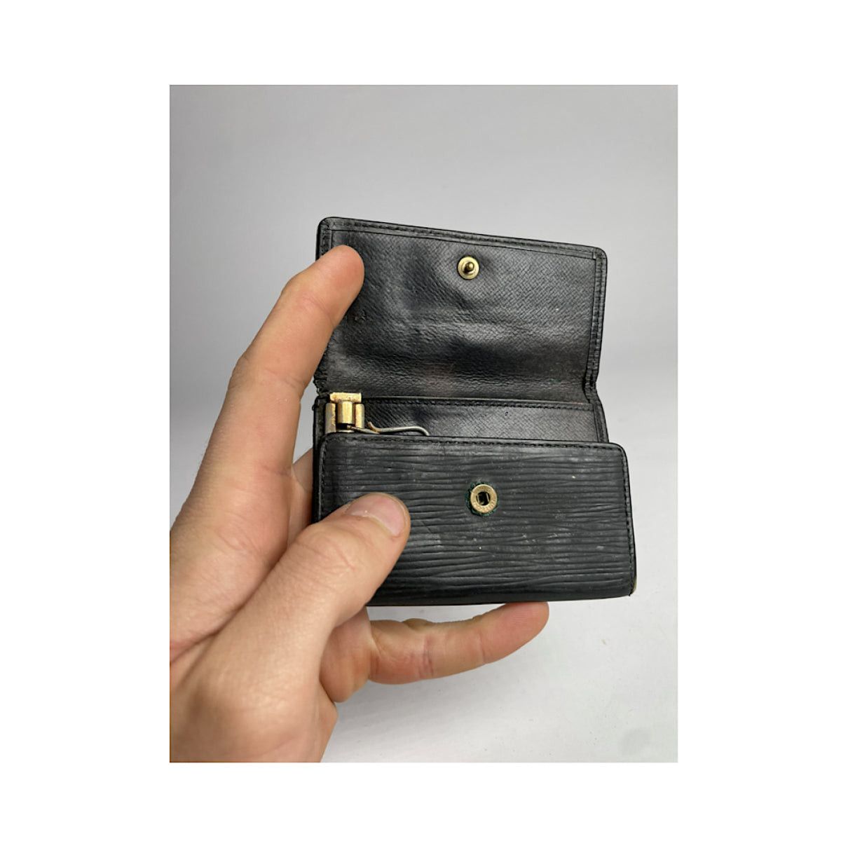 Louis Vuitton Lockme Black Leather Purse Size ONE SIZE - 3 Thumbnail