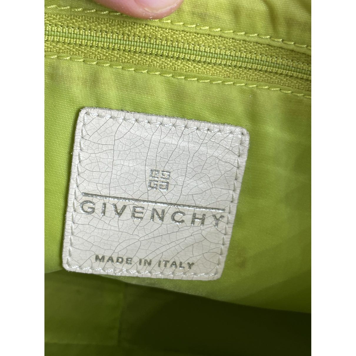 Givenchy Whip Beige Leather Handbag Size ONE SIZE - 3 Thumbnail
