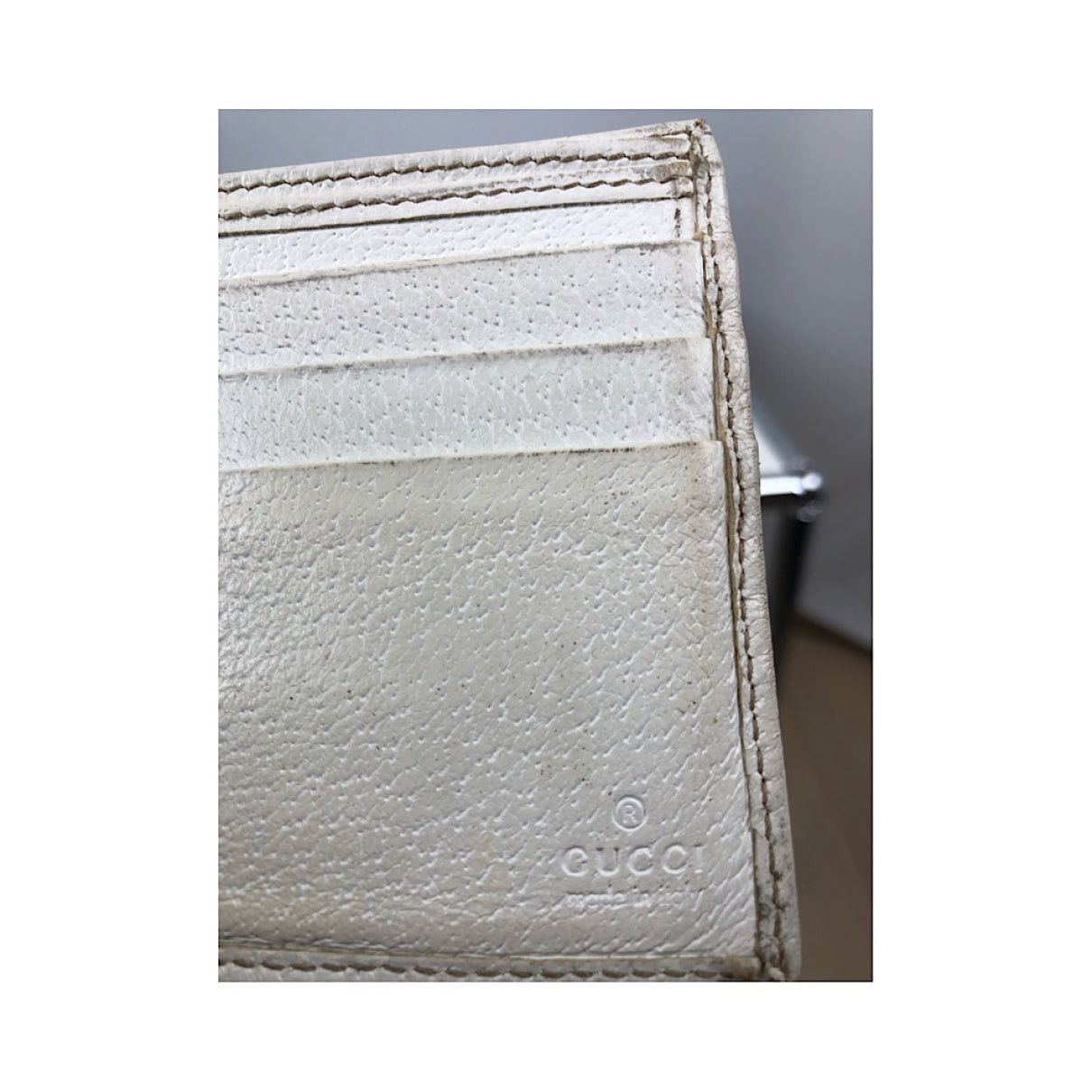 Gucci Neo Vintage White Leather Purse Size ONE SIZE - 5 Thumbnail
