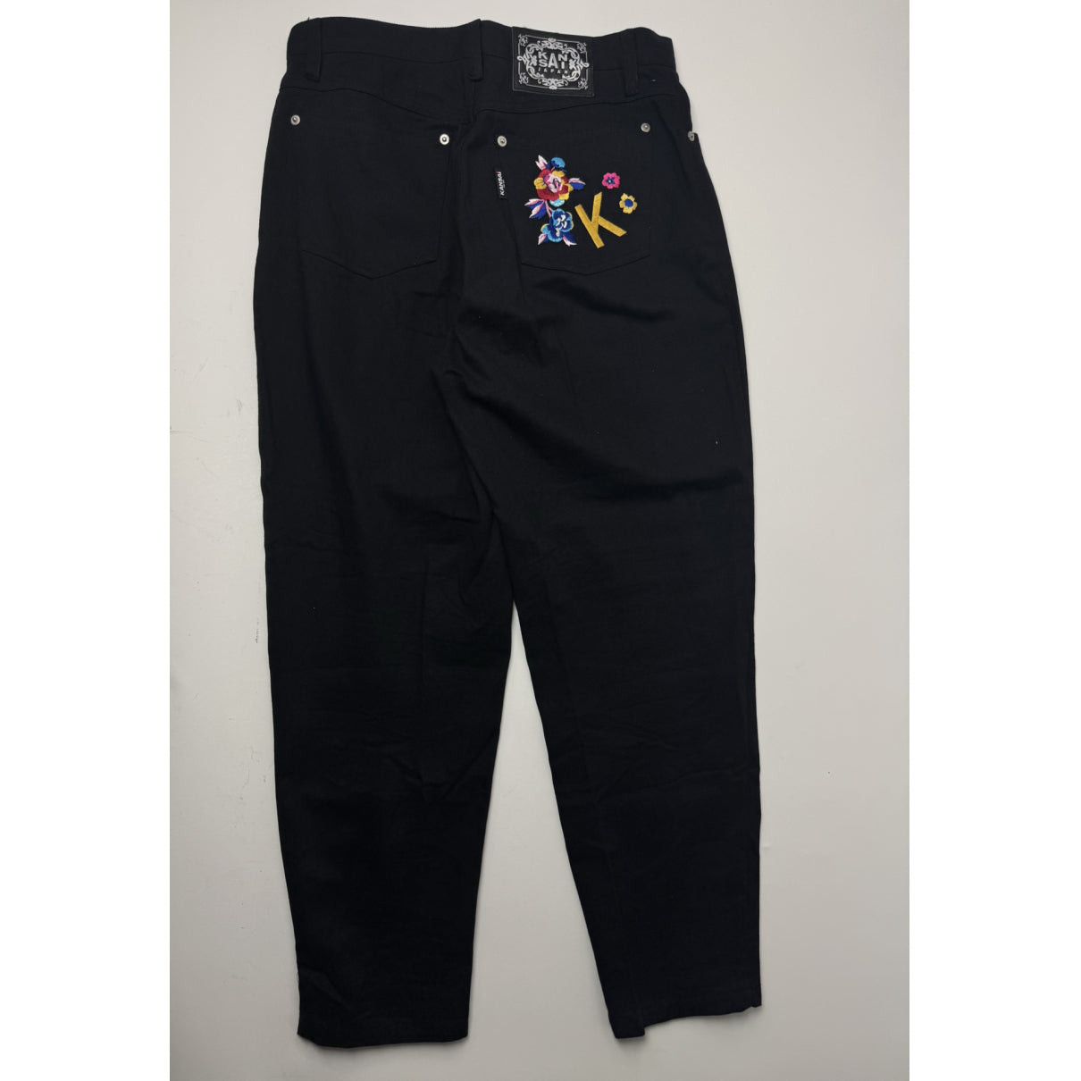 Kansai Yamamoto Black Denim - Jeans Trouser Size 30" / US 8 / IT 44 - 5 Thumbnail