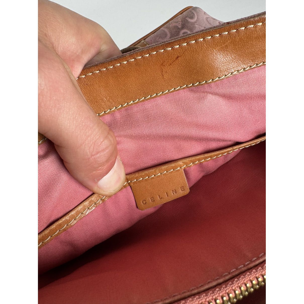 Celine Big Bag Pink Leather Handbag Size ONE SIZE - 2 Thumbnail