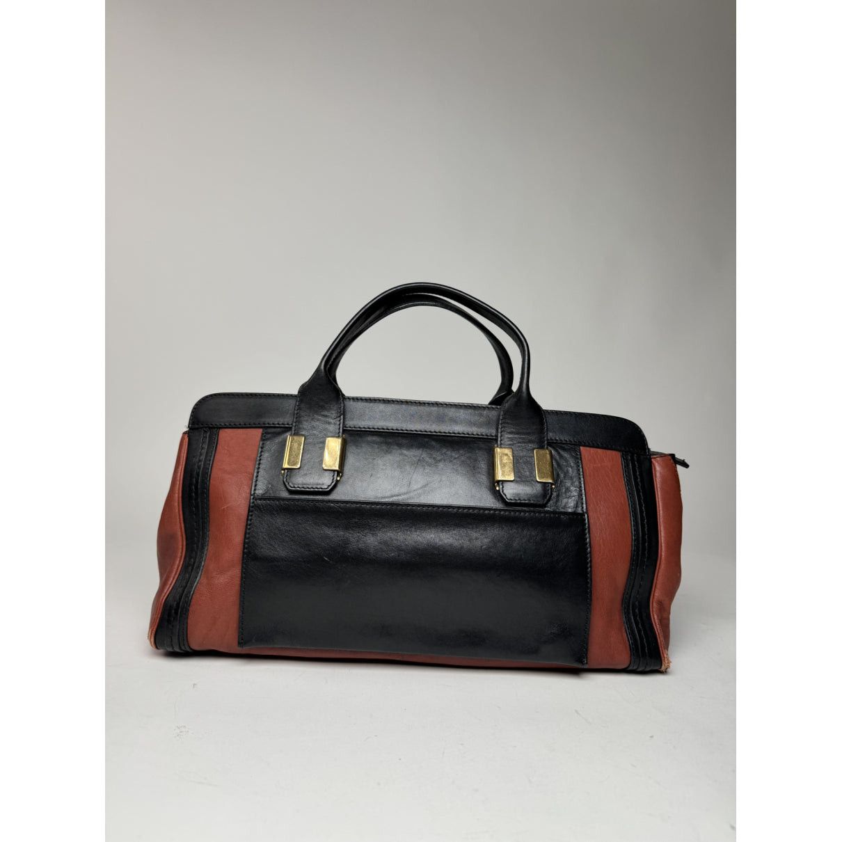 Chloe Chloé Black Leather Handbag Size ONE SIZE - 4 Thumbnail