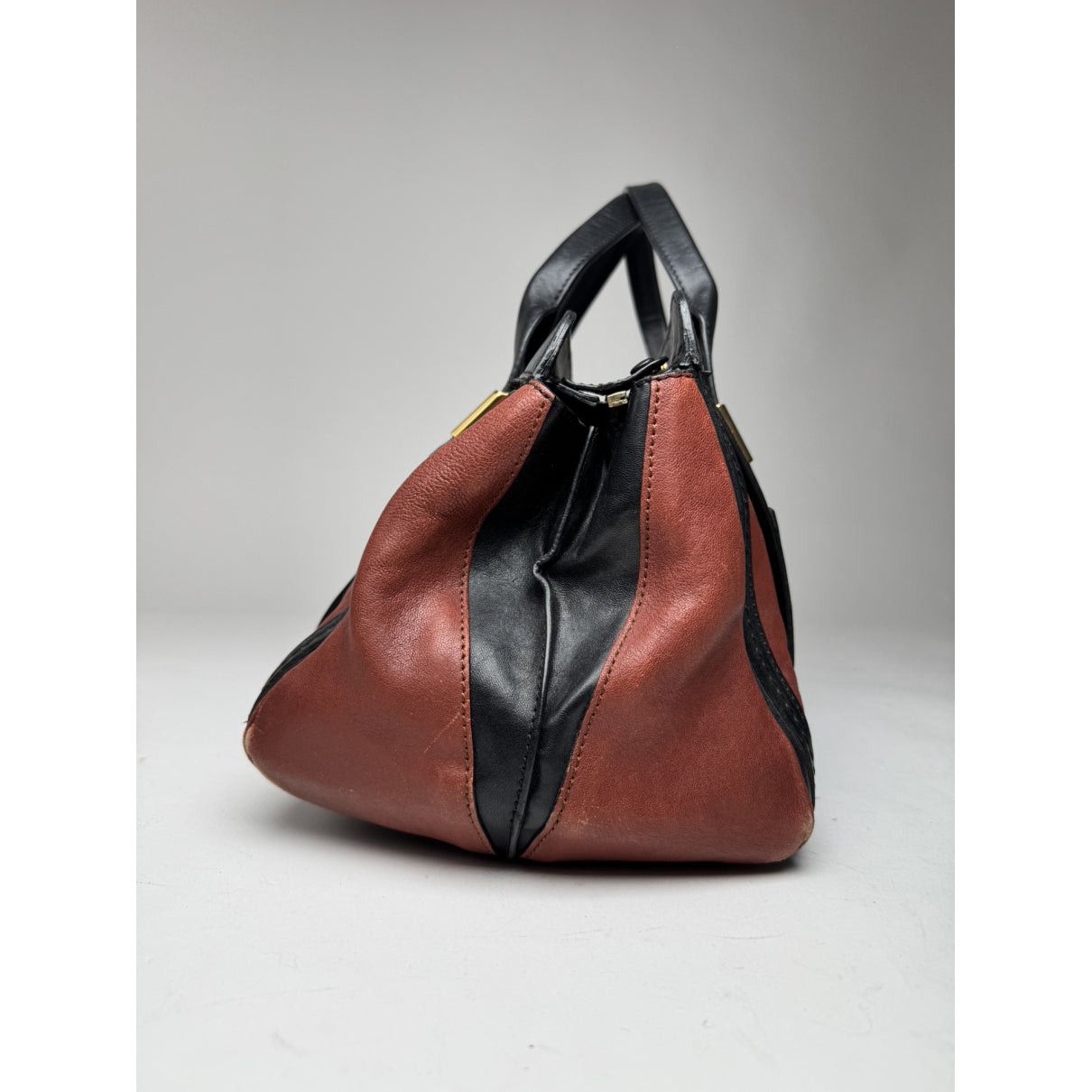 Chloe Chloé Black Leather Handbag Size ONE SIZE - 3 Thumbnail