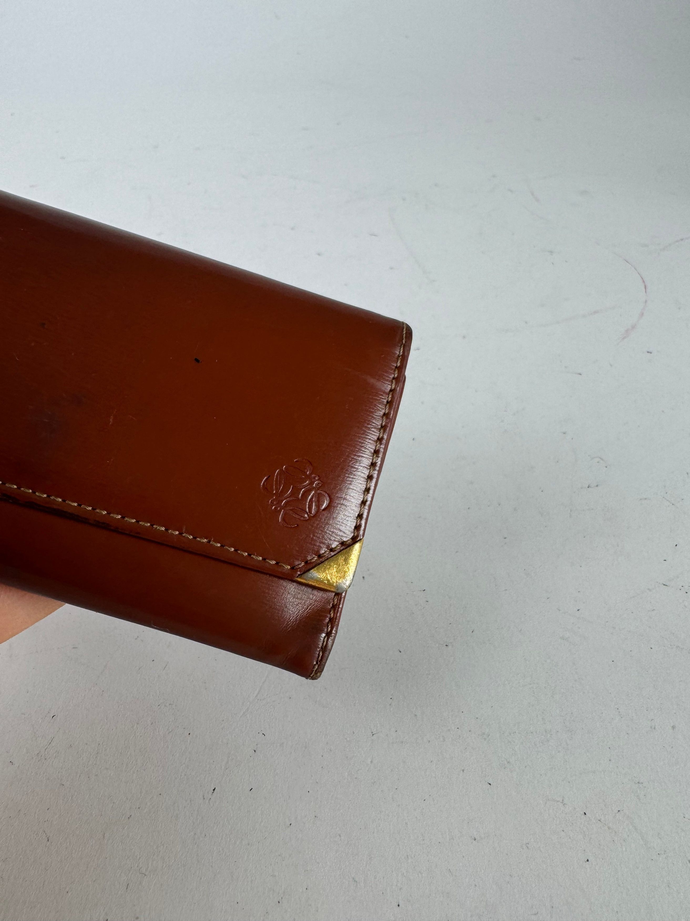 Loewe Vintage Madrid Leather Key Holder Brown Size ONE SIZE - 6 Thumbnail