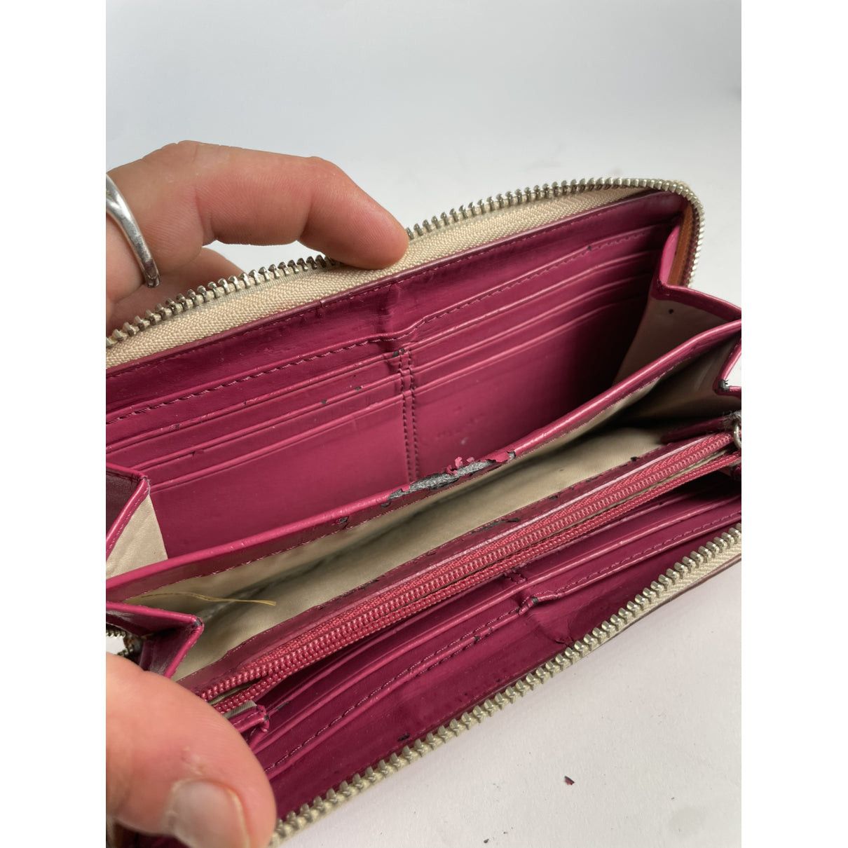 Coach Cartable mini sierra Red Patent Leather Wallet Size ONE SIZE - 4 Thumbnail