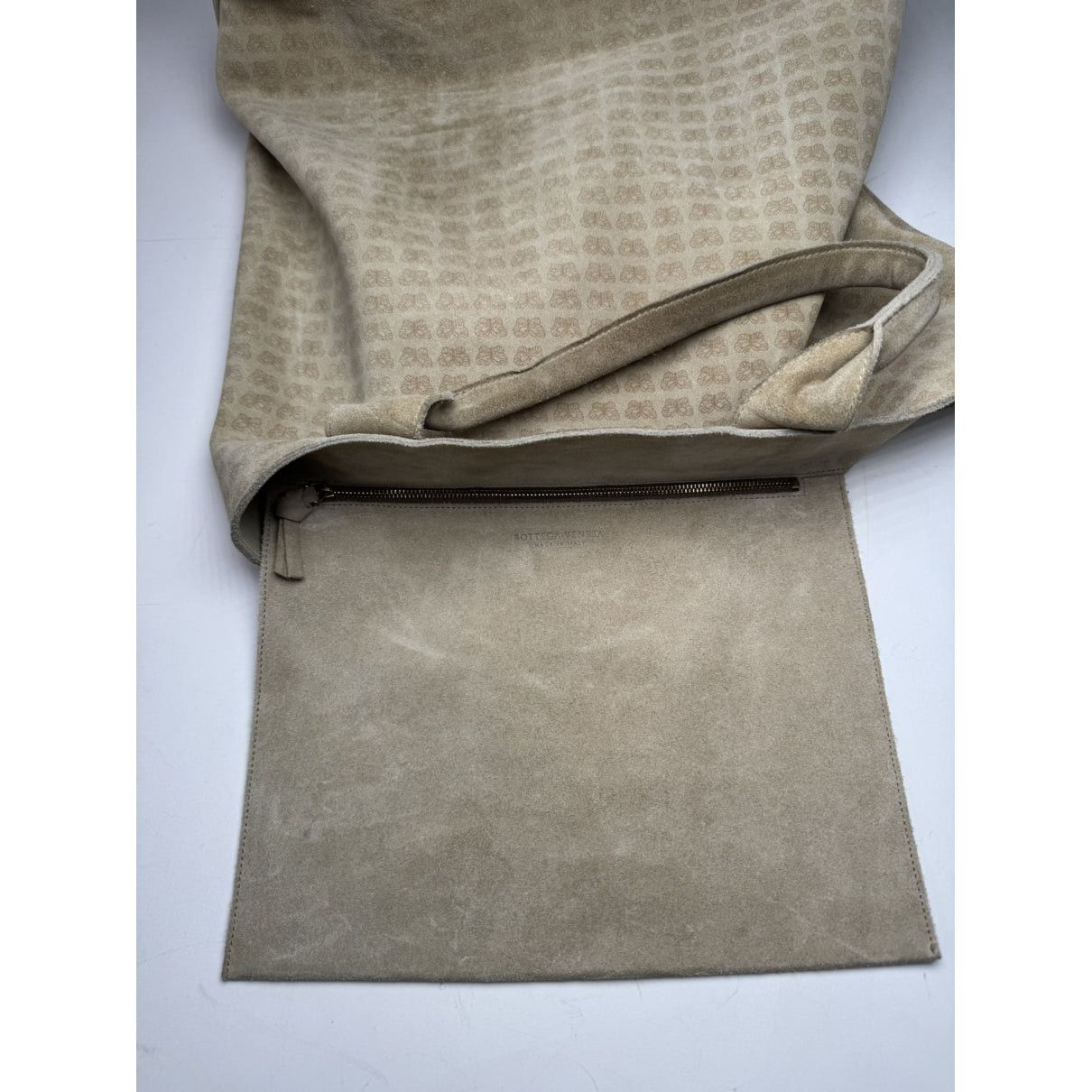 Bottega Veneta Veneta Beige Leather Handbag Size ONE SIZE - 3 Thumbnail