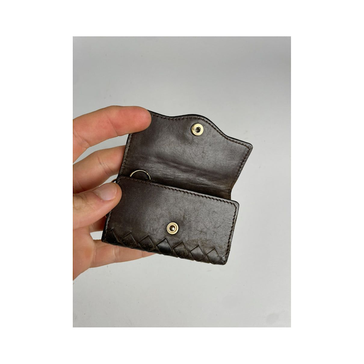 Bottega Veneta Brown Leather Purse Size ONE SIZE - 3 Thumbnail
